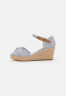 Tommy Hilfiger HIGH WEDGE Platform sandals seersucker/bluecoast HIGH WEDGE Сандалии на платформе Сирсакер / Блюкост