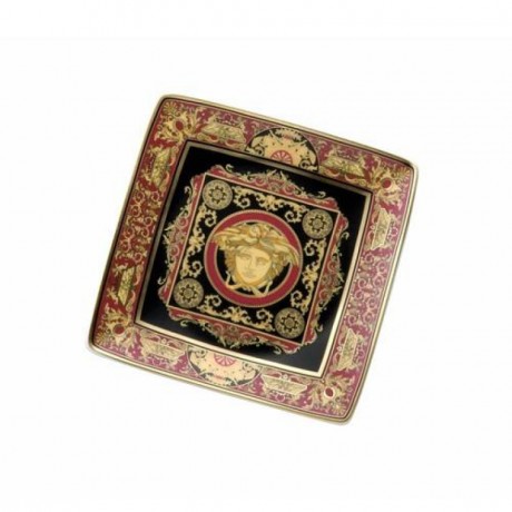 Rosenthal meets Versace Rosenthal Versace Ikarus Medusa Schalchen quad. flach 12 cm Четырехместная чаша Rosenthal Versace Icarus Medusa. плоский 12 см