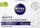 NIVEA MEN Sensitive Intensive Feuchtigkeitscreme, 50 ml, Нивеа Мужской крем для лица, для чувствительной кожи, ромашка и провитамин B5, 48ч увлажнение, 50 мл