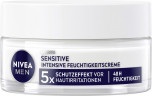 NIVEA MEN Sensitive Intensive Feuchtigkeitscreme, 50 ml, Нивеа Мужской крем для лица, для чувствительной кожи, ромашка и провитамин B5, 48ч увлажнение, 50 мл