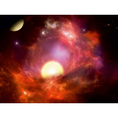 CALVENDO Puzzle CALVENDO Puzzle Der rote Nebel Пазл CALVENDO Puzzle Красный туман