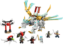 Lego Zanes Eisdrache Ледяной дракон Зейна