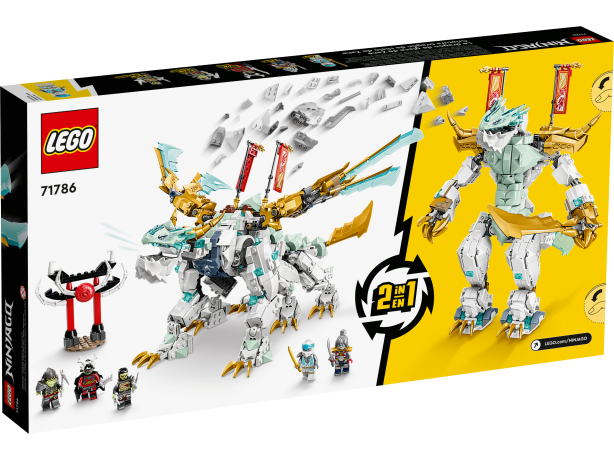 Lego Zanes Eisdrache Ледяной дракон Зейна