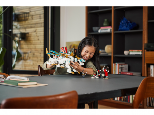 Lego Zanes Eisdrache Ледяной дракон Зейна