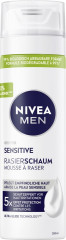 NIVEA MEN Sensitive Rasierschaum, 200 ml, Нивеа Мужская пена для бритья, экстракт ромашки, для чувствительной кожи, 200 мл