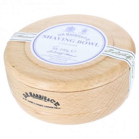 D.R. Harris Lavender Shaving Soap in Bowl Beech Лавандовое мыло для бритья в Bowl Beech