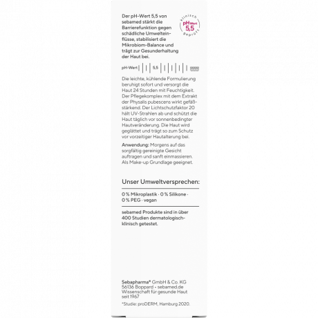 SEBAMED Anti-Rotungen Tagespflege LSF 20, 50 ml, Себамед Дневной крем против покраснений SPF 20, защита и маскировка, 50 мл