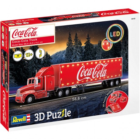 Revell 3D-Puzzle Coca-Cola Truck 3D Пазл Грузовик Coca-Cola