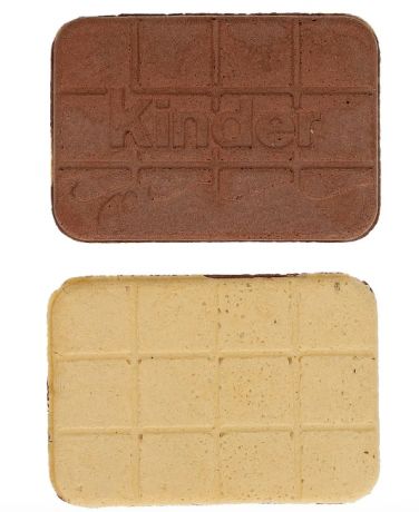 Kinder НАБОР: Kinder Cards Киндер Вафли 1уп + Kinder Happy Hippo Cacao Вафельные трубочки с молочным кремом и какао 1 уп 