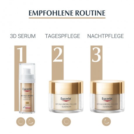 Eucerin Hyaluron-Filler + Elasticity Tagespflege  Дневной уход Hyaluron-Filler + Эластичность