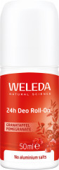 WELEDA GRANATAPFEL 24h Deo Roll-On, 50 ml, Шариковый дезодорант Granatapfel 24 часа без солей алюминия, аромат апельсина, даваны и ванили, 50 мл