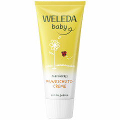 WELEDA Calendula Wundschutzcreme parfuemfrei, 75 ml, Детский защитный крем под подгузник с календулой без отдушки, 75 мл