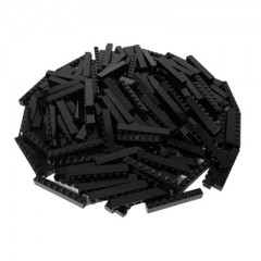 LEGO LEGO 1x8 Steine Schwarz - 25 Stueck - Black bricks 3008 LEGO 1x8 кирпичи черные - 25 штук - Черные кирпичи 3008