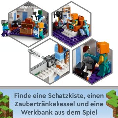 LEGO Minecraft 21186 Der Eispalast ЛЕГО Ледовый дворец