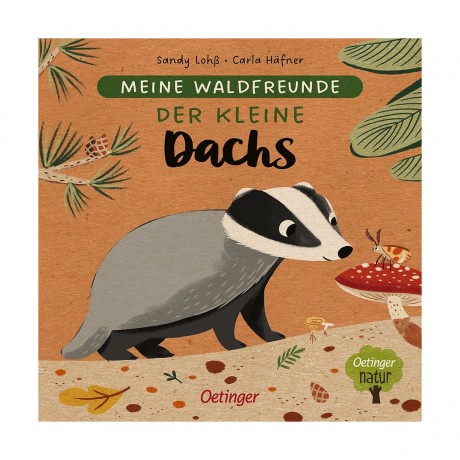 Meine Waldfreunde. Der kleine Dachs Мои лесные друзья. Маленький барсук