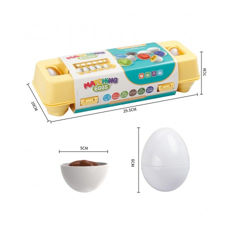 Vetaka Dinosaurier Eier Sortierspiel Montessori Spielzeug fur Kinder Монтессори-игры по сортировке яиц динозавров для детей