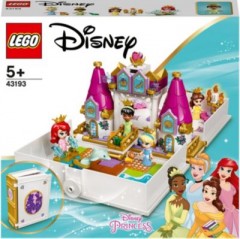 LEGO LEGO Disney Princess 43193 Marchenbuch Abenteuer mit Arielle, Belle, Cinderella und Tiana LEGO Disney Princess 43193 Сборник рассказов «Приключения Ариэль, Белль, Золушки и Тианы»