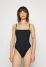 Tommy Hilfiger BANDEAU ONE PIECE Swimsuit black БАНДО ONE PIECE Купальник черный