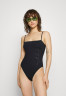 Tommy Hilfiger BANDEAU ONE PIECE Swimsuit black БАНДО ONE PIECE Купальник черный