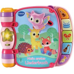 Vtech Mein erstes Liederbuch rosa Моя первая книга песен розового цвета