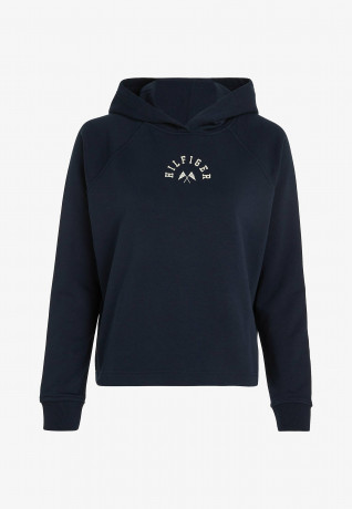 Tommy Hilfiger SPORT LOGO Hoodie desert sky СПОРТИВНЫЙ ЛОГОТИП Толстовка небо пустыни