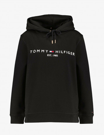 Tommy Hilfiger Hoodie schwarz толстовка с капюшоном черный