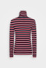 Tommy Hilfiger SLIM BUTTON ROLL-NECK Long sleeved top pink  SLIM BUTTON ROLL-NECK Топ с длинными рукавами розовый