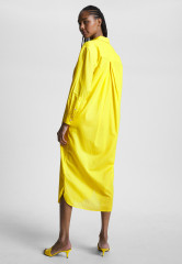 Tommy Hilfiger RELAXED VOILE Shirt dress vivid yellow RELAXED VOILE Платье-рубашка ярко-желтый
