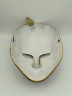 Маска декоративная винтажная в венецианском стиле, бирюза / позолота, 23 х 16.5 см, Италия, 1970-80гг.
