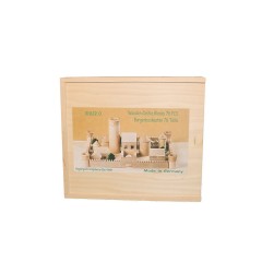 Holzspielzeug Burgbaukasten Набор деревянных игрушечных замков