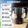 Stillstern Stillstern Wasserkocher Wasserkocher 1,7L, Schnelles Aufkochen, mit Temperatureinstellung, 2200 W, 2200W, 12 Std. Warmhaltefunktion, Leise Beige Чайник Stillstern 1,7л, быстрого закипания, с регулировкой температуры, 2200Вт, 2200Вт, функция под