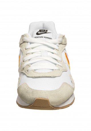 Nike Sportswear VENTURE  Sneaker low white rush orange summit white  VENTURE Низкие кроссовки женские белая лихорадка оранжевая вершина белая