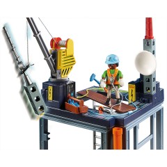 PLAYMOBIL PLAYMOBIL 70816 Starter Pack Baustelle mit Seilwinde PLAYMOBIL 70816 Starter Pack строительная площадка с лебедкой