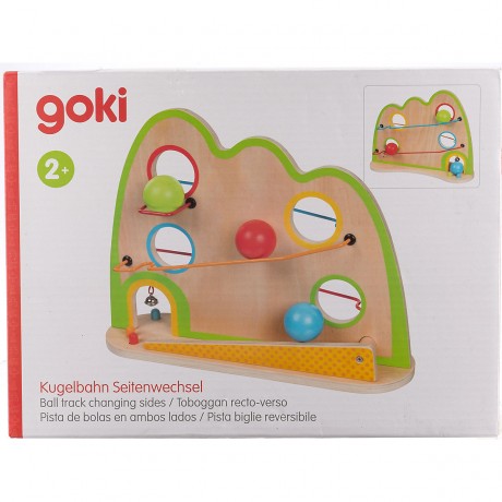 goki Kugelbahn Seitenwechsel Мраморная дорожка меняет стороны