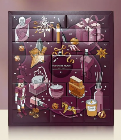 Parfumerie Becker Damen Adventskalender Адвент-календарь 2025, 24 косметических бьюти-сюрприза