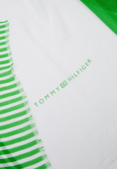 Tommy Hilfiger ESSENTIAL FLAG Scarf green mix / white ESSENTIAL FLAG Шарф зеленый микс / белый