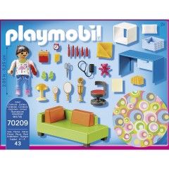 PLAYMOBIL PLAYMOBIL 70209 Jugendzimmer PLAYMOBIL 70209 молодежная комната