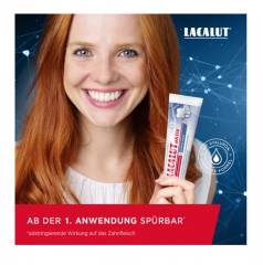 LACALUT aktiv medizinische Zahncreme Zahnfleischschutz &amp; sanftes Weiss 75ml, Активная лечебная зубная паста, защита десен и мягкое отбеливание 75мл