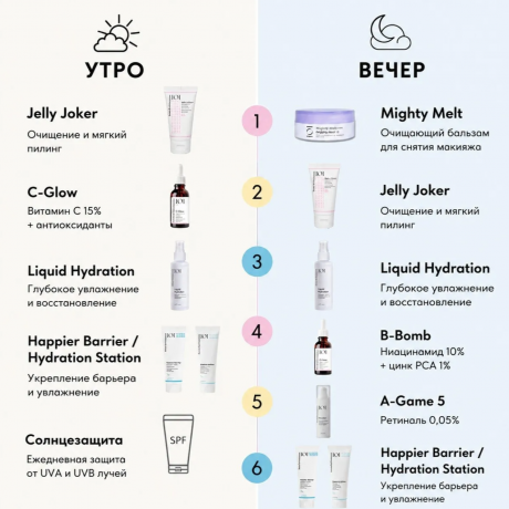 Geek & Gorgeous 101 Mighty Melt 98ml, Гидрофильный бальзам для снятия макияжа и SPF, для всех типов кожи, 98 мл