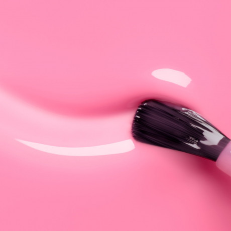 Manucurist Green Jelly Pink Sorbet 15ml, Лак для ногтей Pink Sorbet (Франция),  новинка Лето 2026, розовый эффект желе, сохнет за 1 минуту, растительная формула