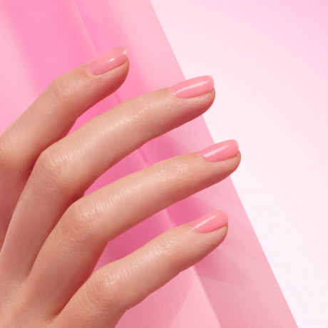 Manucurist Green Jelly Pink Sorbet 15ml, Лак для ногтей Pink Sorbet (Франция),  новинка Лето 2026, розовый эффект желе, сохнет за 1 минуту, растительная формула