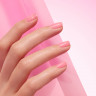 Manucurist Green Jelly Pink Sorbet 15ml, Лак для ногтей Pink Sorbet (Франция),  новинка Лето 2026, розовый эффект желе, сохнет за 1 минуту, растительная формула