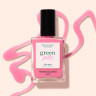 Manucurist Green Jelly Pink Sorbet 15ml, Лак для ногтей Pink Sorbet (Франция),  новинка Лето 2026, розовый эффект желе, сохнет за 1 минуту, растительная формула