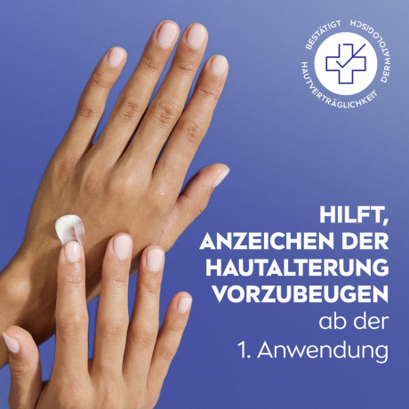 NIVEA Hand Creme Q10 Anti-Age, 75 ml, Нивеа Крем для рук антивозрастной, Q10 креатин и SPF, против первых признаков старения, 75 мл