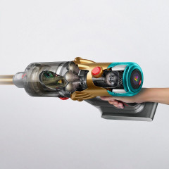 DYSON DYSON Akku-Hand-und Stielstaubsauger V12™ Detect Slim Absolute, 545 W, Beutellos, 2 Bodendusen und 2 weitere Zubehorteile  Беспроводной ручной пылесос DYSON V12™ Detect Slim Absolute, 545 Вт, без мешка, 2 насадки для пола и 2 других аксессуара