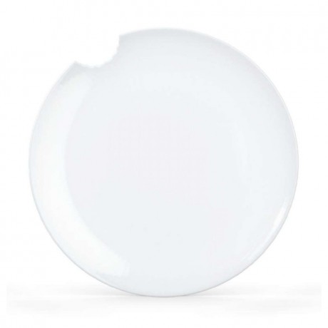 Fiftyeight Products TV Tassen Speiseteller mit Biss 2er Set 28 cm Обеденные тарелки с чашками для телевизора, набор из 2 шт. 28 см