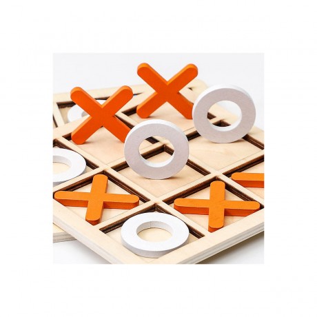 Hocan Tic-Tac-Toe Brettspiel-Bausteinspielzeug fur die fruhe Bildung von Kindern Настольная игра крестики-нолики