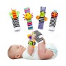 Vicabo Baby Rasseln Spielzeug Socken und Handgelenk Rasseln fur Kinder Детские погремушки игрушки носки и наручные погремушки для детей