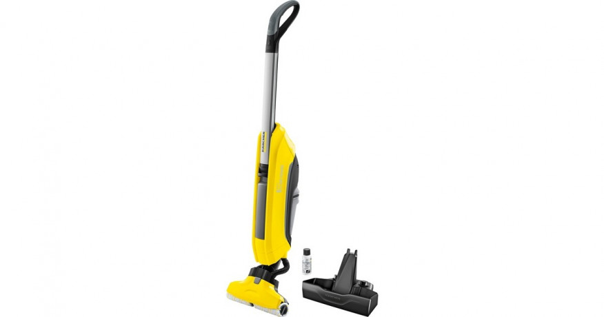 Karcher Karcher FC 5 Cordless, Hartbodenreiniger gelb/schwarz gelb/schwarz Karcher FC 5 Аккумуляторный очиститель твердых полов желтый/черный