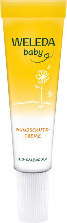 WELEDA Calendula Wundschutzcreme Reisegroesse, 10 ml, Детский защитный крем под подгузник с календулой, дорожный формат, 10 мл